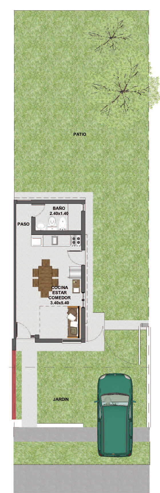 vivienda-D-monoambiente vivienda-D-monoambiente